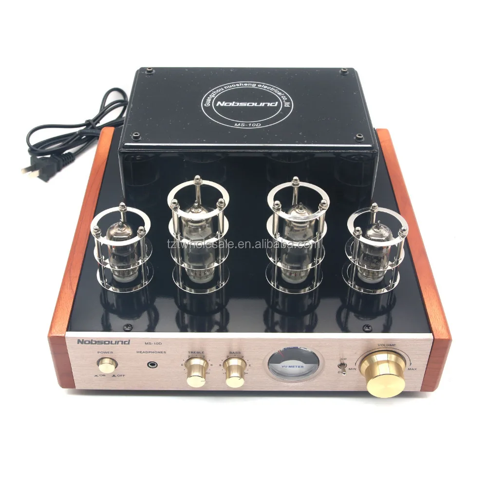 

Only 220V Nobsound MS-10D Tube Amplifier Stereo Audio HiFi Headphone amp