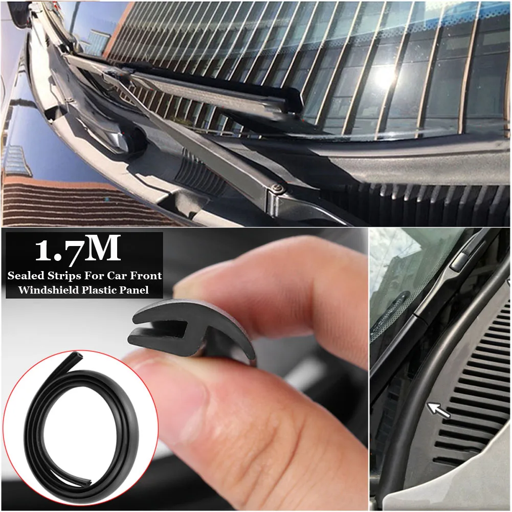 Under Front Sealed Trim Rubber Seal Popular Car Strip Useful Moulding Practical Fashion Brand New |