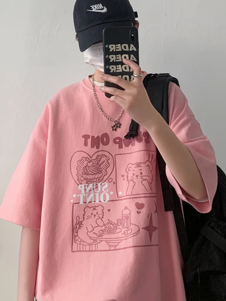 

Футболка SYUHGFA мужская с изображением глютенового тигра, модный брендовый топ с коротким рукавом, повседневная одежда для пар, лето 2022