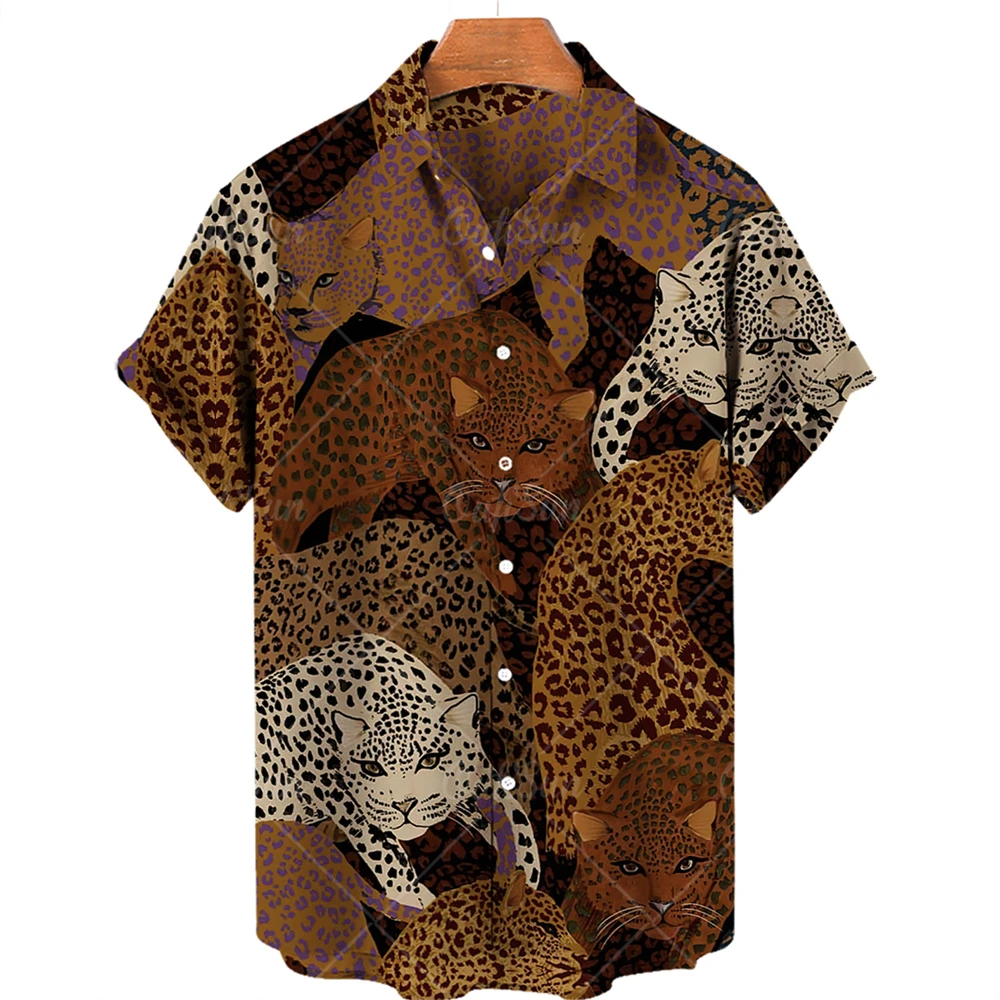 

2022 Summer Hawaiian Shirt Men Unisex 3d Animal Print Shirts Men And Women Fish Pattern Short Sleeve Loose Breathable Top 5xl