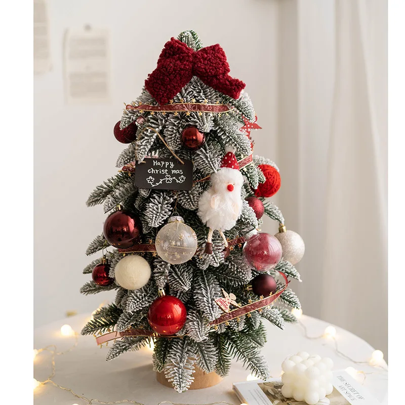 

Christmas Tree Diy decoration Pe Snow Christmas Tree tabletop window Home decoration Christmas gift Arbol De Navidad
