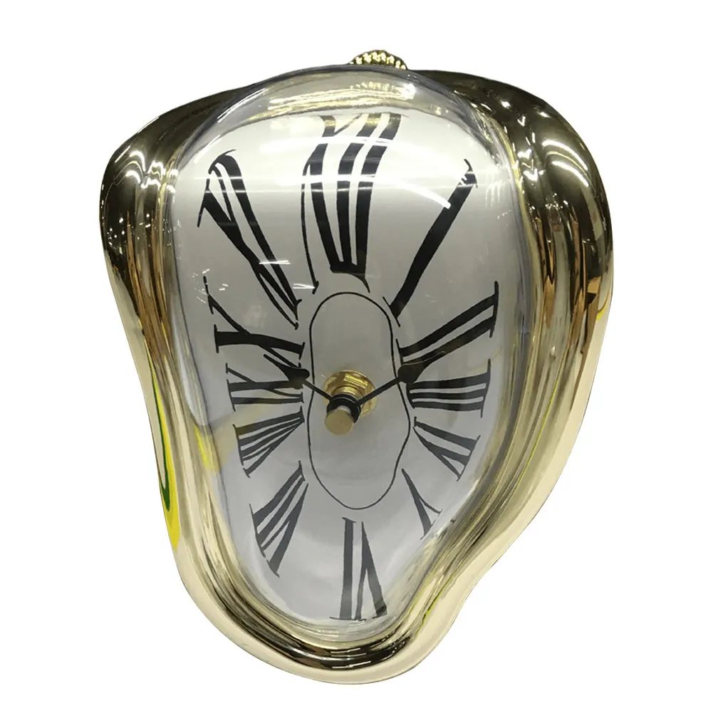 Сюрреалистичные искаженные настенные часы новые сюрреалистичные таяющие