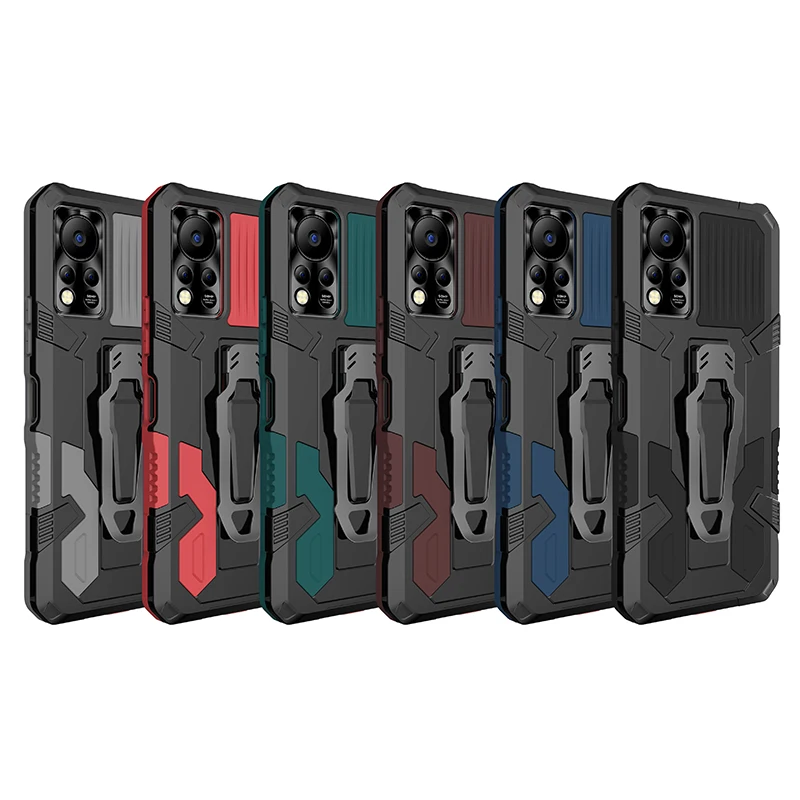 shockproof armor protection case for infinix hot 11 10 9 bracket back clip anti drop cover for infinix hot 10i 10s 11s nfc 9play free global shipping
