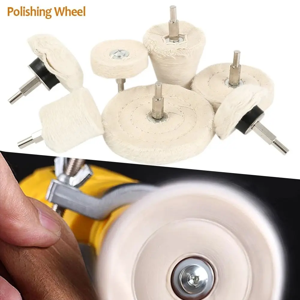 

Wool Felt Polishing Cloth Wheel Buffing Round Wheel Grinding Pad Car Polishing Disc Auto Wheel Washing Rotary Tools Accessories
