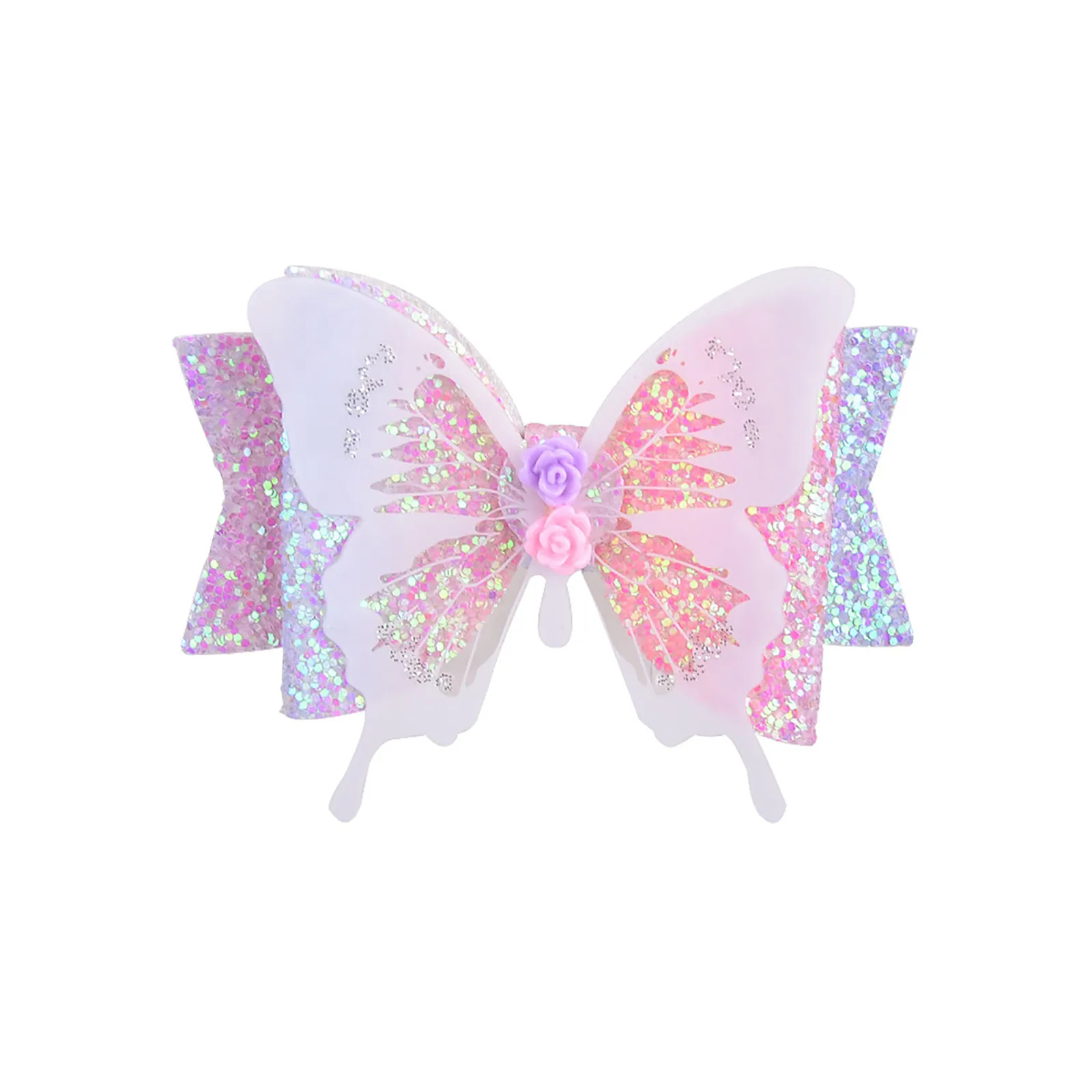 

Gradient Hairpin Baby Girl Bow Hairpin Bow Hairpin Toddler Multicolor Bow Hairpin Class Clips for Thick Hair