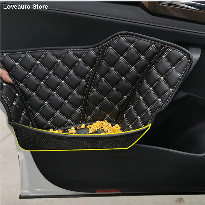 

for Tesla Model 3 2020 2021 2019 2018 2017 Car Front Rear Door Inner Armrest Handle Door Multifunctional Storage Box Cover