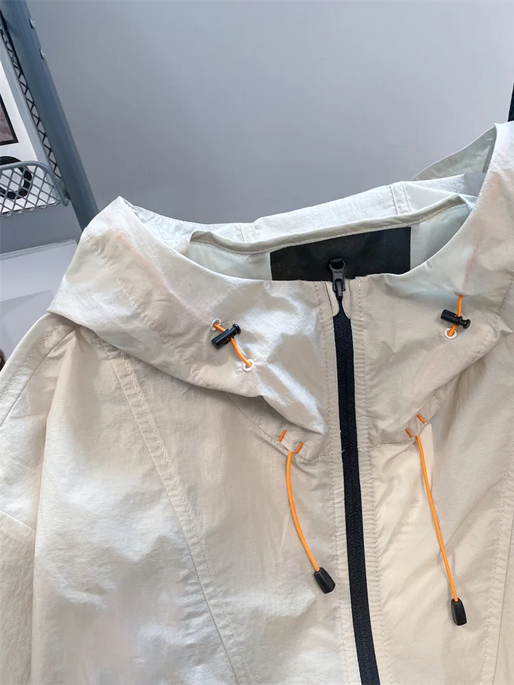 Hikigawa шикарная модная женская летняя уличная одежда Suncreen толстовки куртки