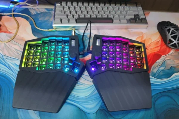 Клавиатура Sofle с разрезом проводная однорежимная клавиатура RGB-подсветкой