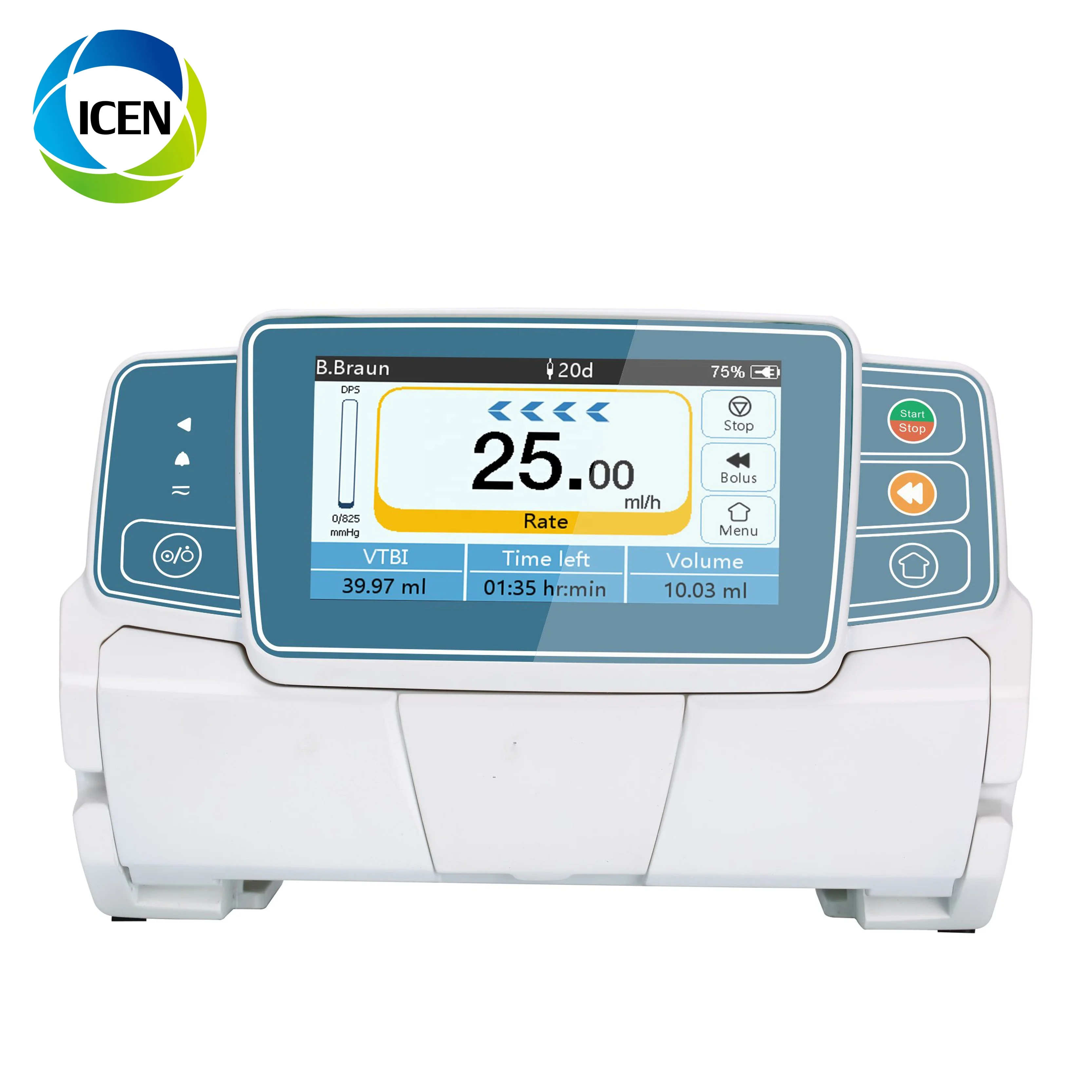 

IN-GV50P high quality china piston cheap medical volumetric infusion pump