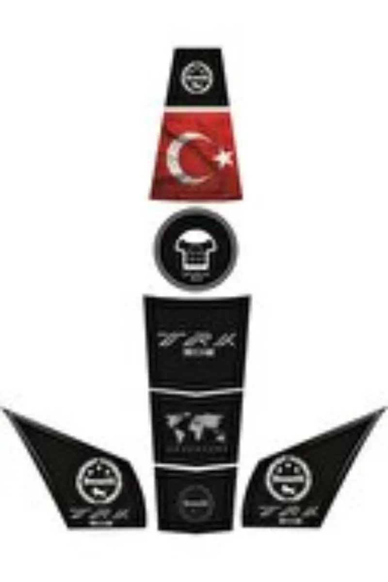 

Benelli Trk 502 Tank Pad Sticker Set