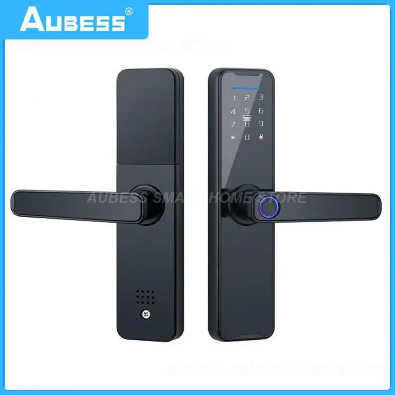 

Anti-theft Door Smart Door Lock Tuya Usb Emergency Charge Smart Card Lock Unlocking Keyless Lock Smart Home Silent Security New