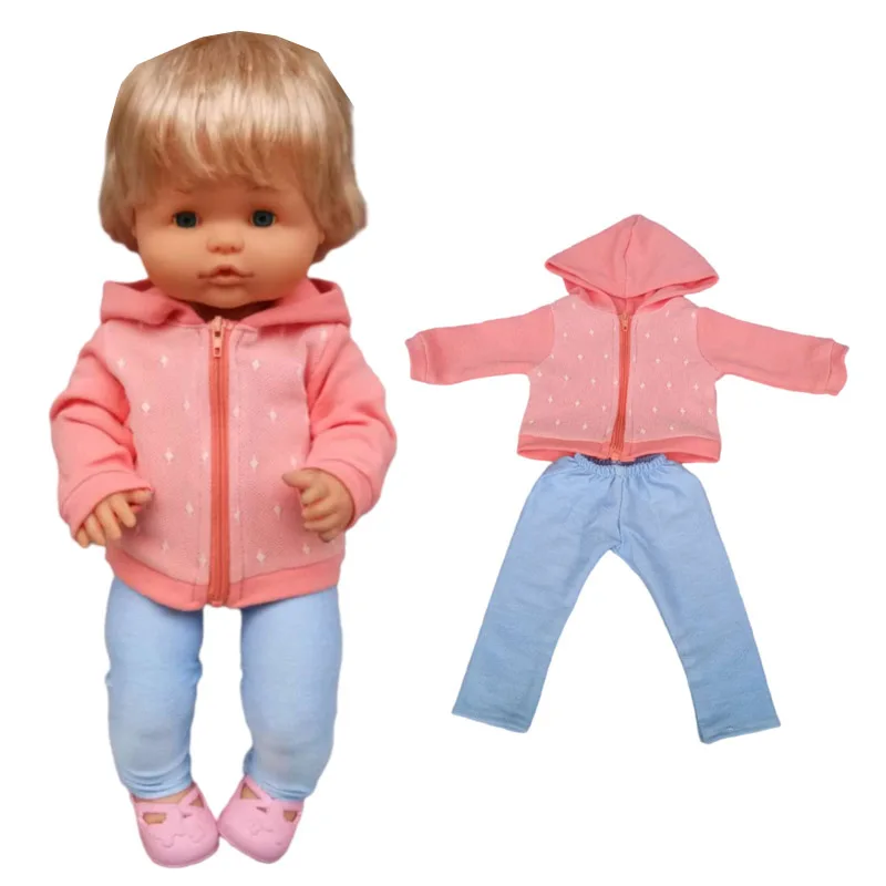 

16 дюймов Детские худи с изображением куклы пальто для 40 см Nenuco Ropa Y Su Hermanita Doll Jacekt одежда аксессуары