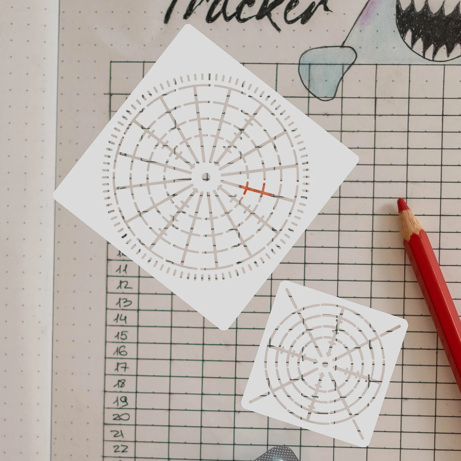 Изящные трафареты