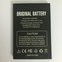 1pcs 100 high quality bat16484000 4000mah battery for doogee x5 max x5max pro phone battery tracking code