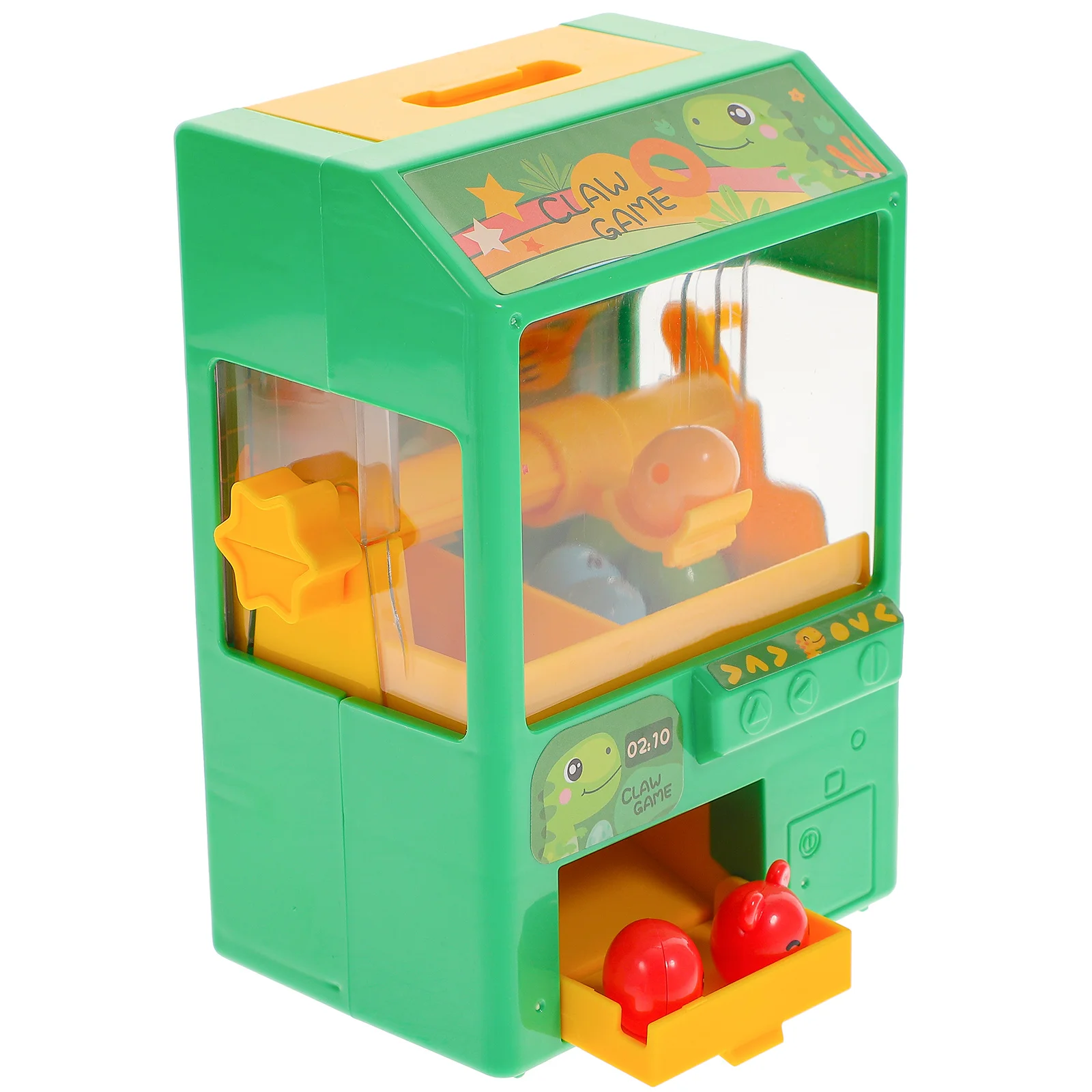 

Машина захват когтей мини конфеты Детский жевательный шар Банка Игрушка миниатюрный дозатор для лечения