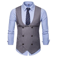 mens suit vest slim sleeveless jacket business casual wedding groomsmen purple green %ec%a1%b0%eb%81%bc