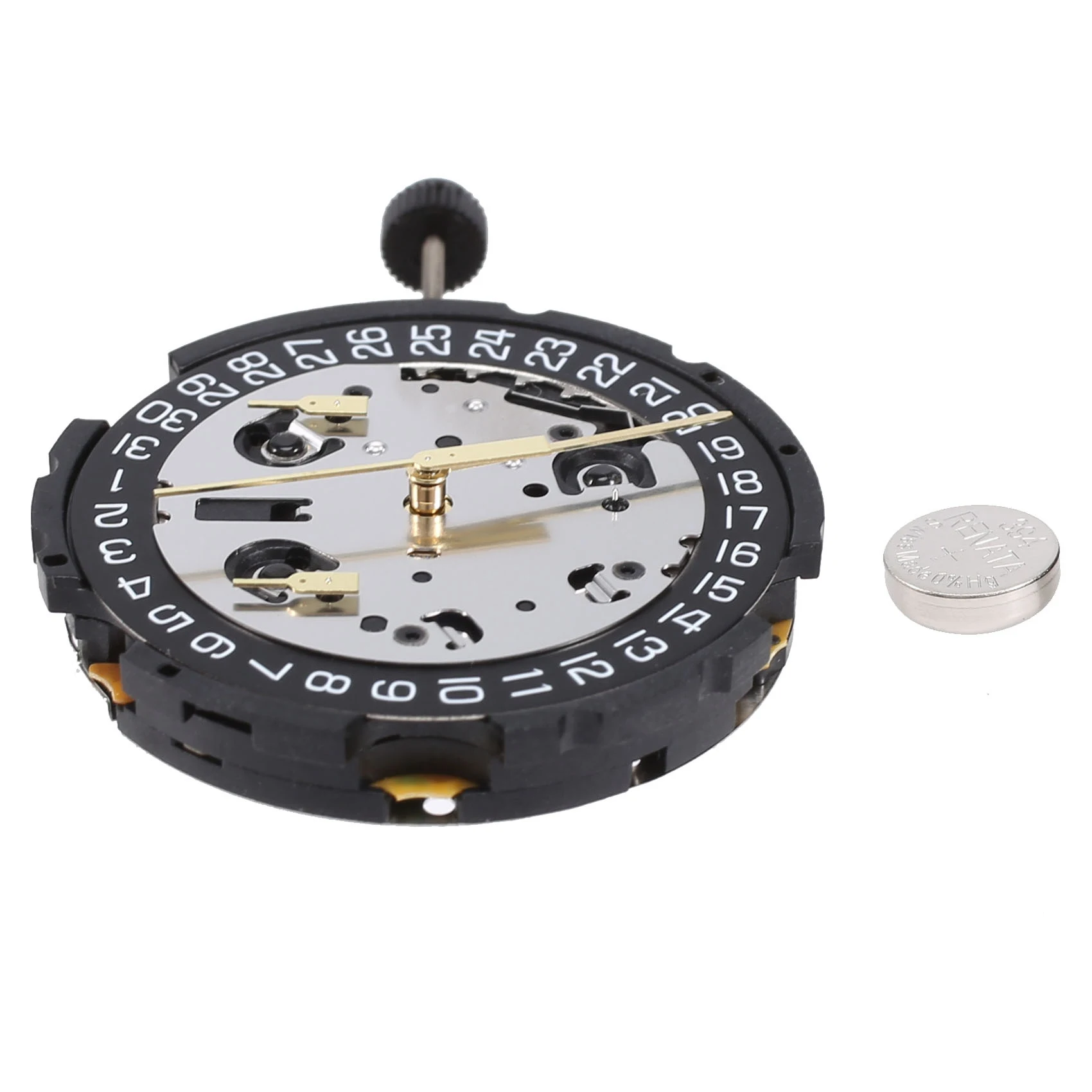 

ETA G10.212 кварцевый H4 календарь с белым механизмом даты и черным календарем