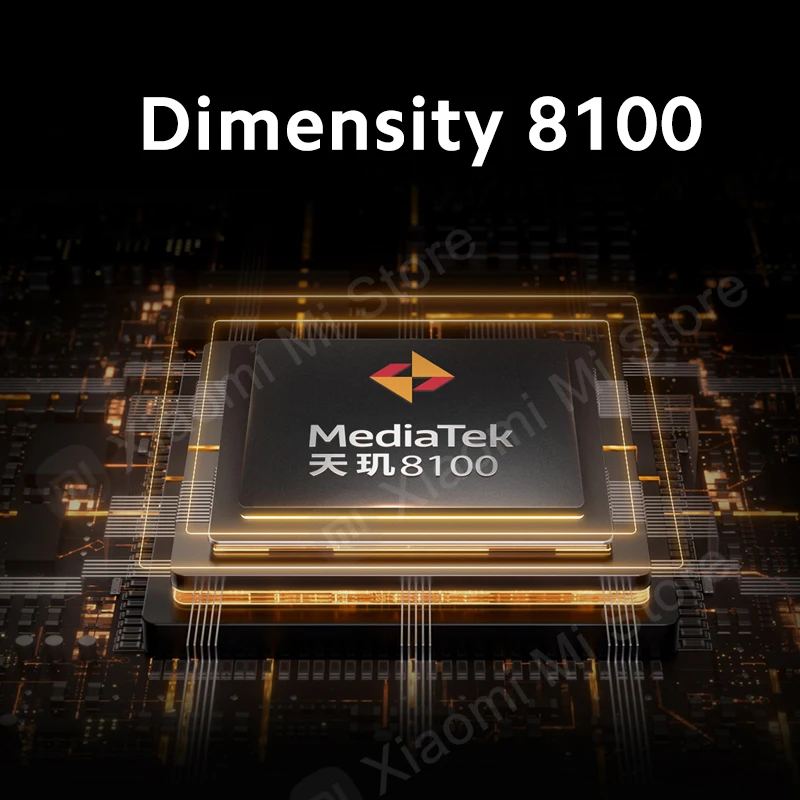 Оригинальный Смартфон Xiaomi Redmi K50 5G Dimensity 8100 Восьмиядерный аккумулятор 5500 мАч 67 Вт