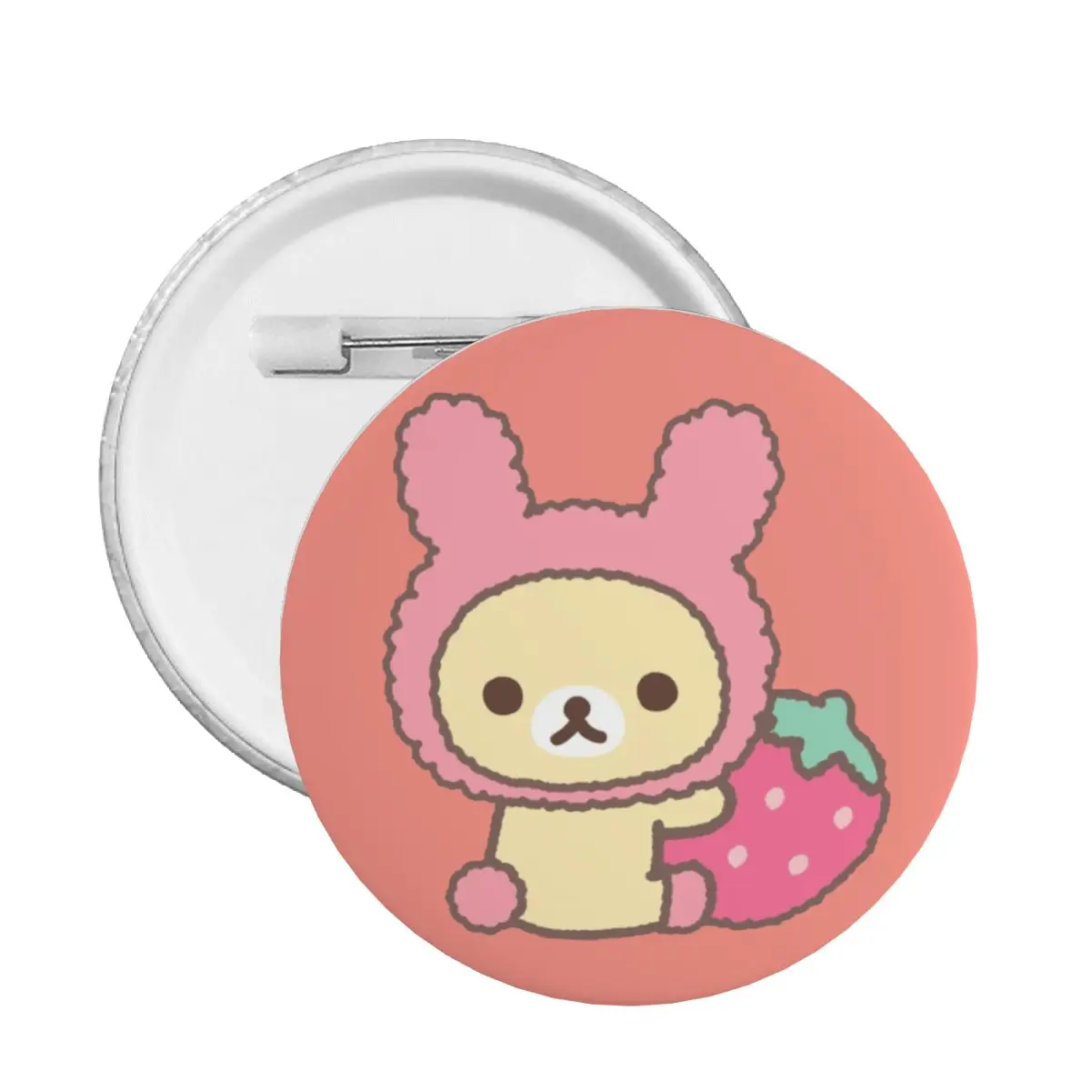 Булавка Rilakkuma Korilakkuma в виде клубники