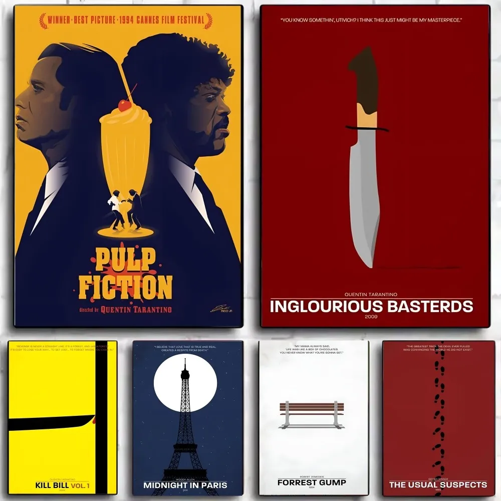 1 шт. хит продаж винтажный минималистичный постер из целлюлозы с фильмом