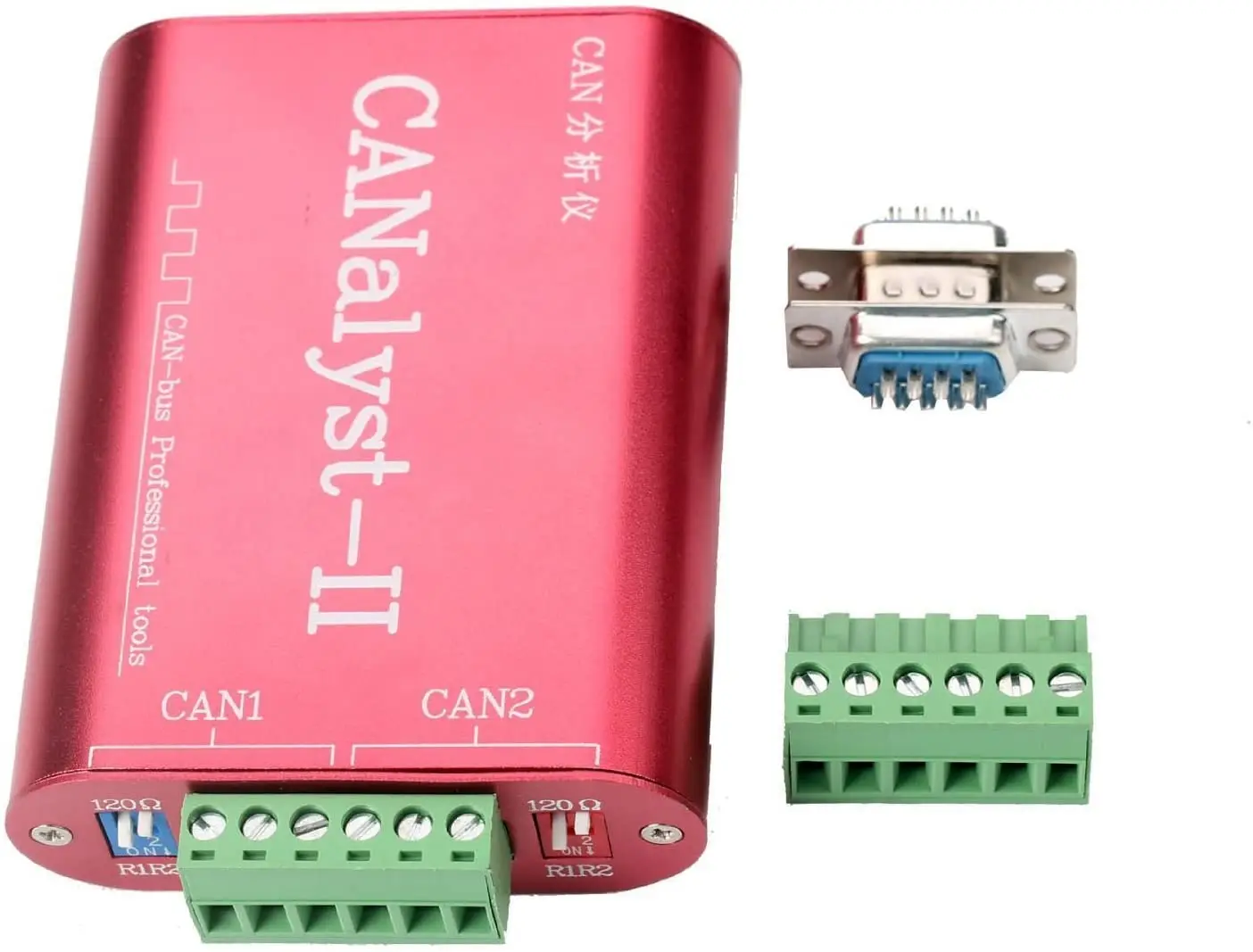 CANalyst-II USB для CAN-анализатора CAN-Bus адаптер преобразователя с поддержкой ZLGCANpro |