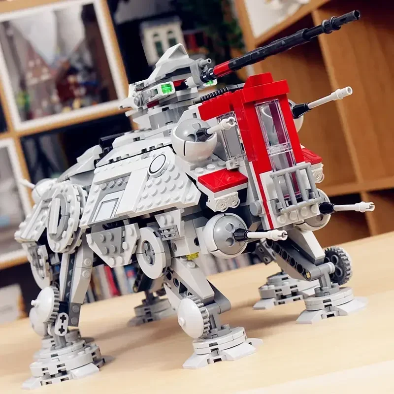 1082 шт. AT-TE вездеходные строительные блоки совместимые с 75337 DIY сборка кирпичей