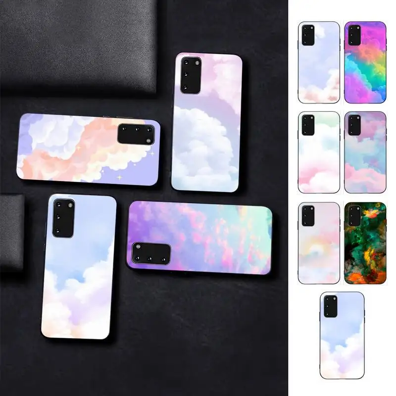 

Colorful clouds Phone Case for Samsung S10 21 20 9 8 plus lite S20 UlTRA 7edge