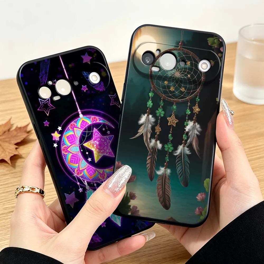 Фото Чехол для телефона Dreamcatcher Art для Google Pixel 10, 10A, 9, 8, 7, 9a, 8A, 7a, 6a XL Pro 5G, черный №2