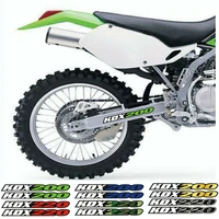 motorcycle accessories stickers for kawasaki kdx 200 1983 2006 220r 1997 2005