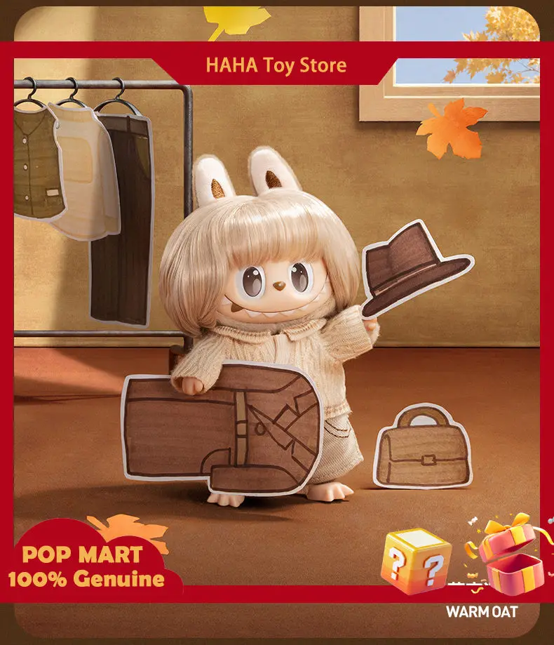 Pop Mart The Monsters Labubu Retro Barber Shop: Виниловая плюшевая подвеска-фигурка в стиле ретро-парикмахерской, коллекционная фигурка, декоративное украшение (слепая коробка) (art.: 3920db81c7793) - 3920db81c7793