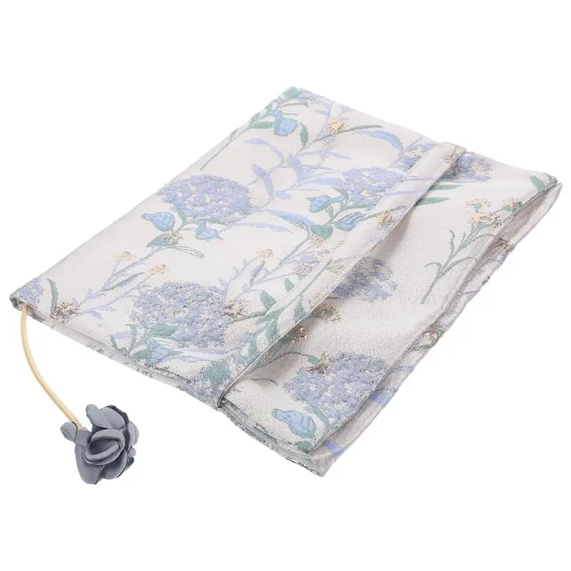 

Тканевый чехол-книжка ручной работы A5, чехол-книжка ручной работы, изысканный рукав, защитный чехол с орнаментом для студентов