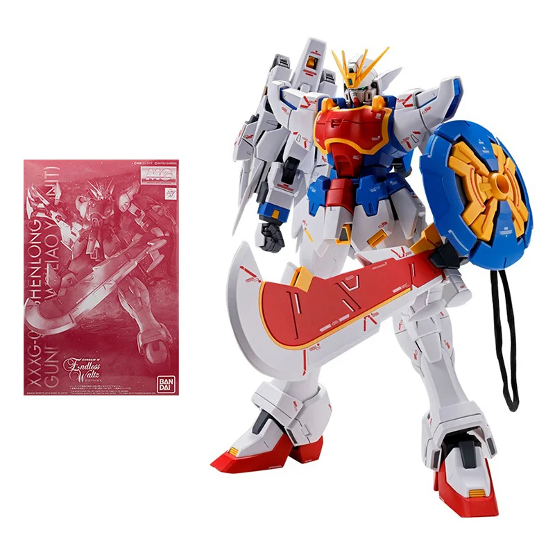 

Bandai Gundam Model Kit Action Toy Figure PB Limited MG XXXG-01S Shenlong Gundam LIAOYA UNIT Anime Figure Toys for Children