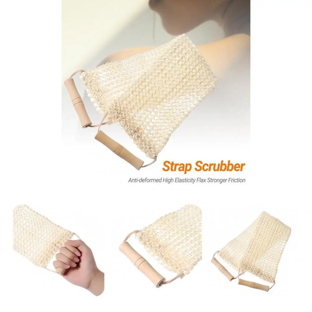 

Back Exfoliator Useful Anti-deformed Strap Scrubber Strap Scrubber