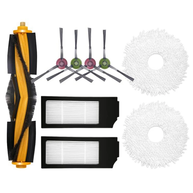 

EAS-Filter Main Side Brush Mop Cloth For Ecovacs Deebot X1 TURBO / OMNI Robot Vacuum Cleaner Replacement Accessories Parts