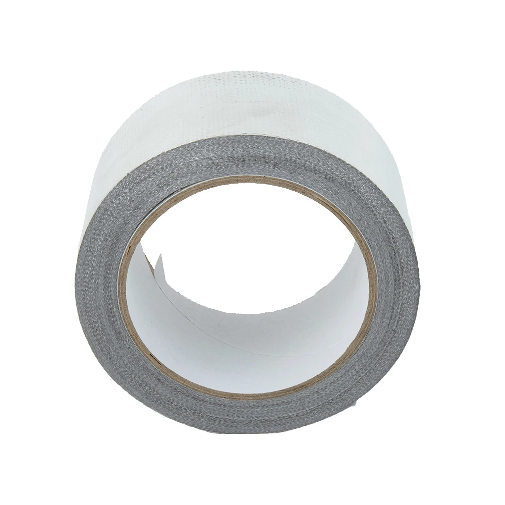 

Motorcycle Exhaust Pipe Heat Insulation Tape Wrap Manifold Downpipe High Temperature Bandage Universal Silver Tape 20M*5cm