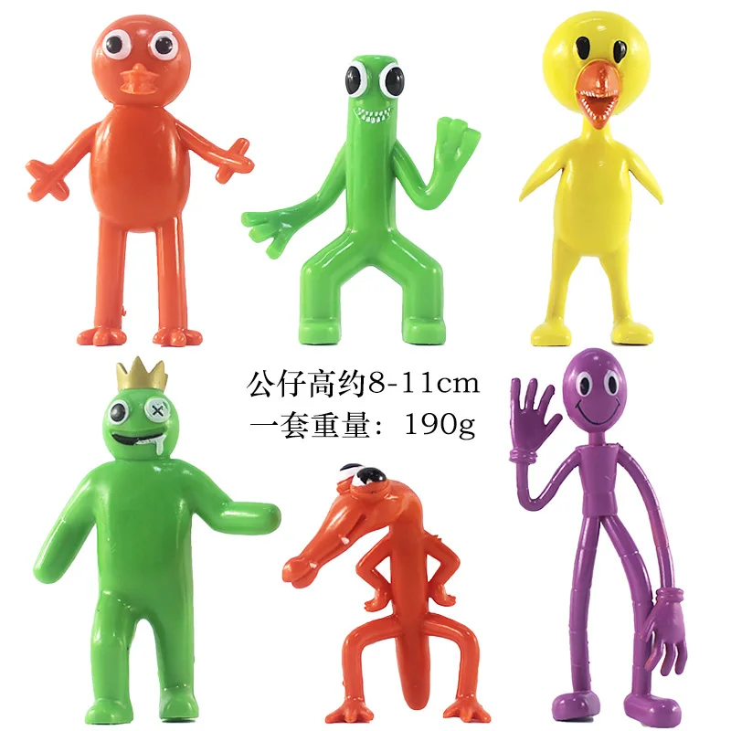

6 8 12pcs Rainbow Friend Figure game cartoon character kawaii blue monster christmas birthday gift Children's gifts