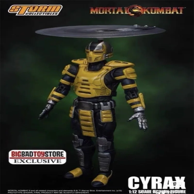 

Storm Toys 1/12 Male Soldier CYRAX Mortal Kombat Special Edition 6'' Action Figure In Stock Hot Sale