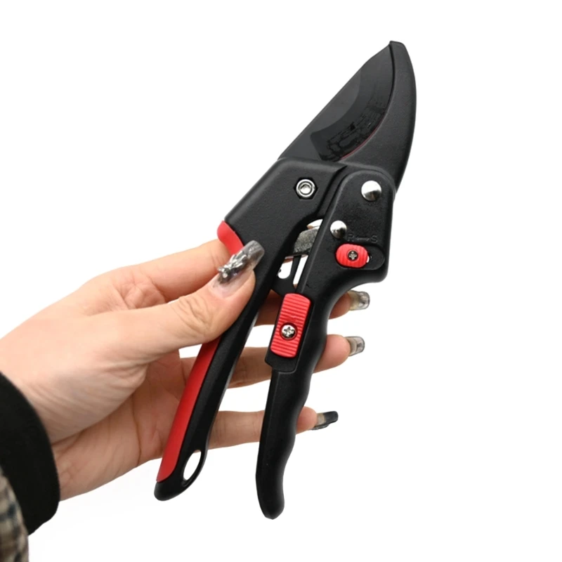 

Adjustable Ratchet Skip Garden Pruning Shear SK5 Steel Cutter Labor-saving Gardening Plant Scissor Branch Pruner