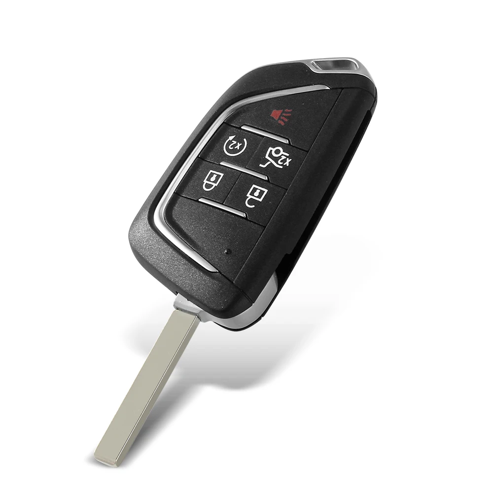 KEYYOU для Chevrolet Cruze Epica Lova Camaro Impala Buick модифицированный складной чехол Fob 2/3/4/5 Кнопка