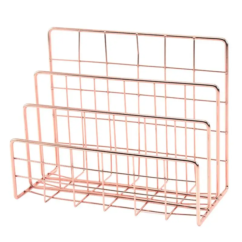 

1pc File Holder Rack File Rack File Organizer Office File Organizer Office File Rack for Study Tabletop Home