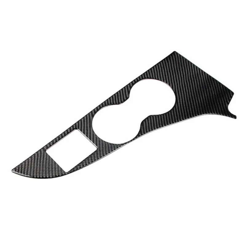 

Carbon Fiber Car Console Water Cup Panel Cover Trim Decor Sticker for Lexus RX300 270 200T RX450H 2016-2019