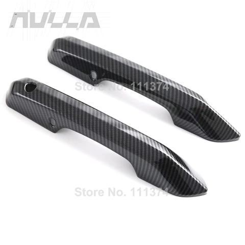 Накладки на дверные ручки из АБС-пластика под карбон для Ford Mustang S650 7-го поколения 2024-2026 годов