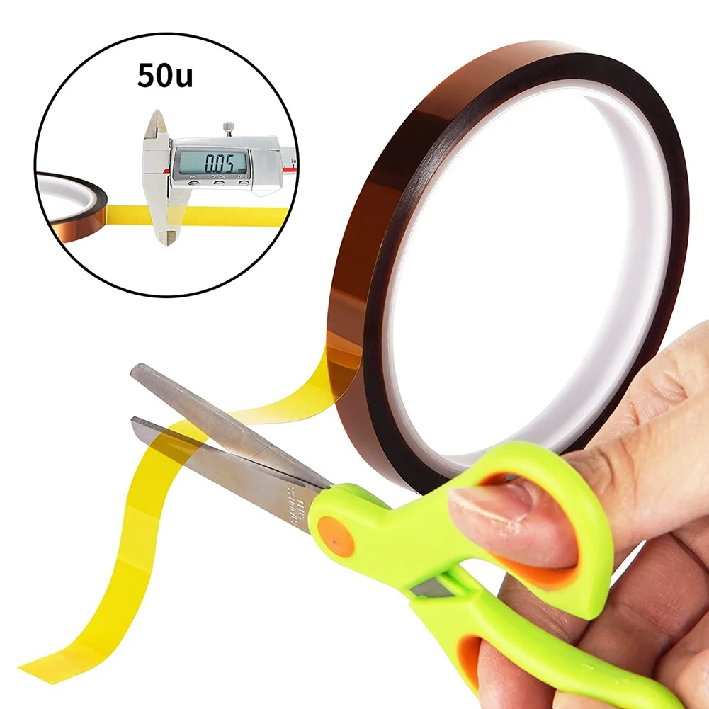 2 рулона тепловой ленты 10 мм x 33 м футов термостойкая лента теплопередающая