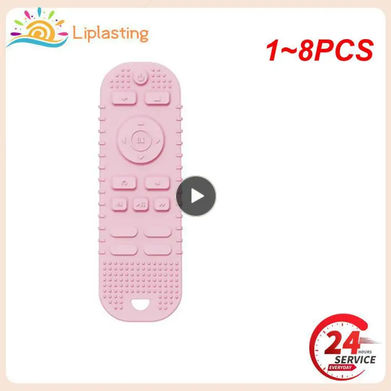 

Прорезыватель для зубов детский силиконовый с пультом ДУ, 1-8 шт.