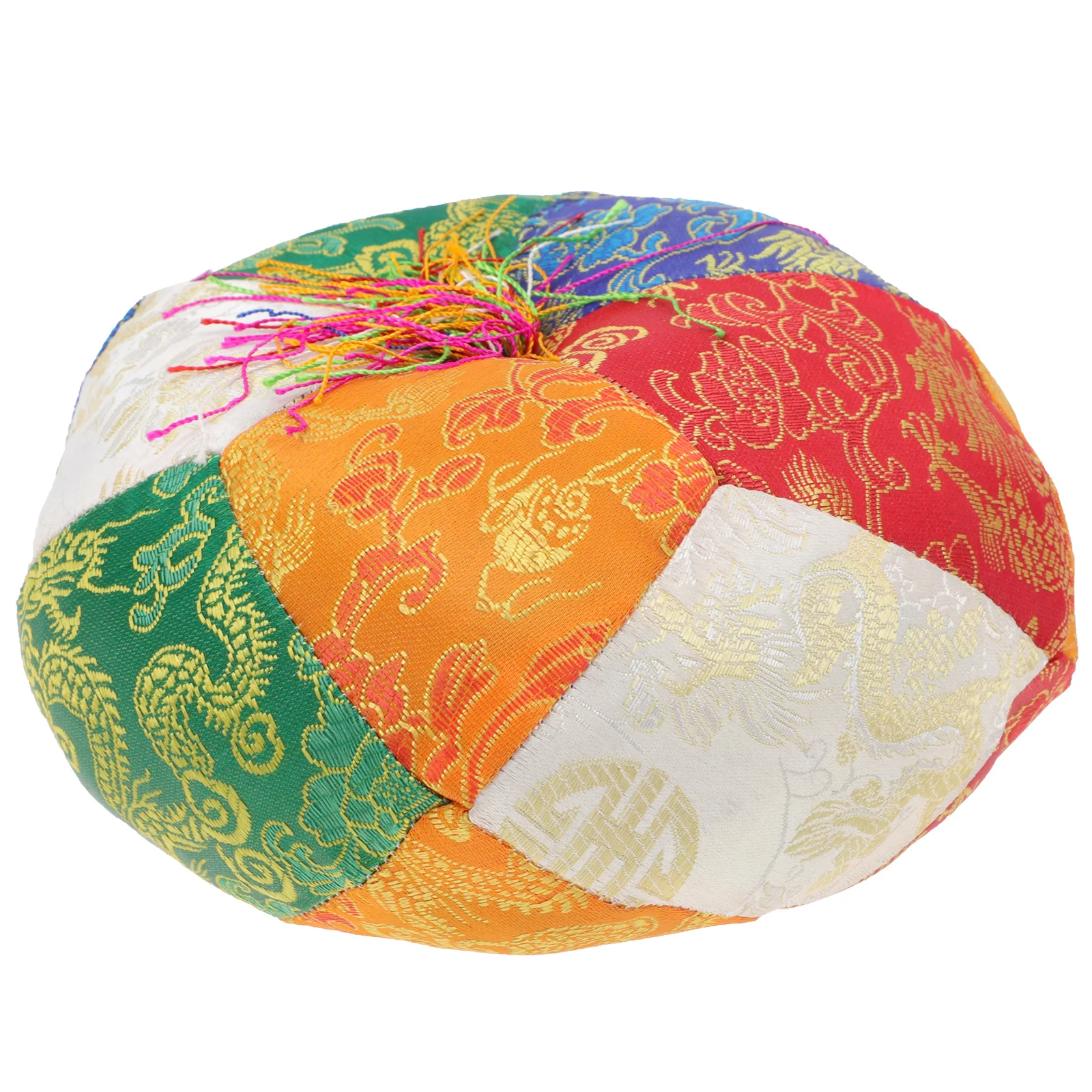 

Nepal Style Buddha Sound Bowl Cushion Home Sound Bowl Holder Rounded Bowl Mat Buddha Sound Bowl Pad Protective Bowl Holder