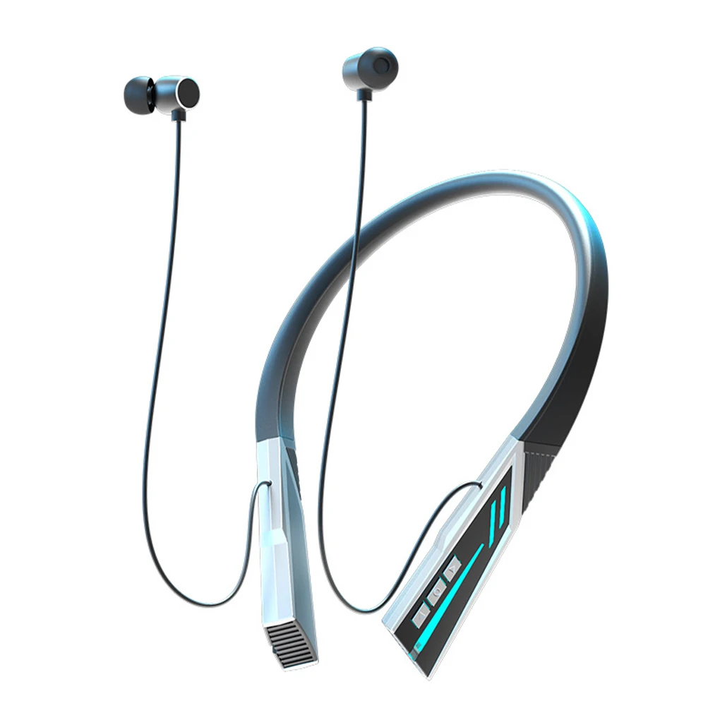 

Earphone Bluetooth-compatible Voice Prompt 15M Sweatproof Low Delay HIFI Gaming In-ear Headphone Outdoor Headset