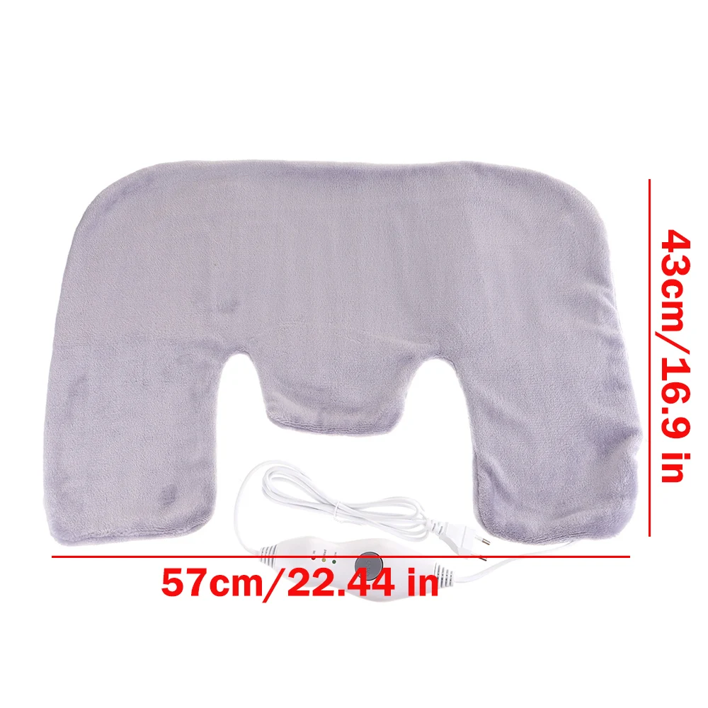 

Electric Heating Pad Heated Warmer Mat Large Thermal Blanket Shoulder Neck Back Heating Shawl Wrap Pain Relief Temperature