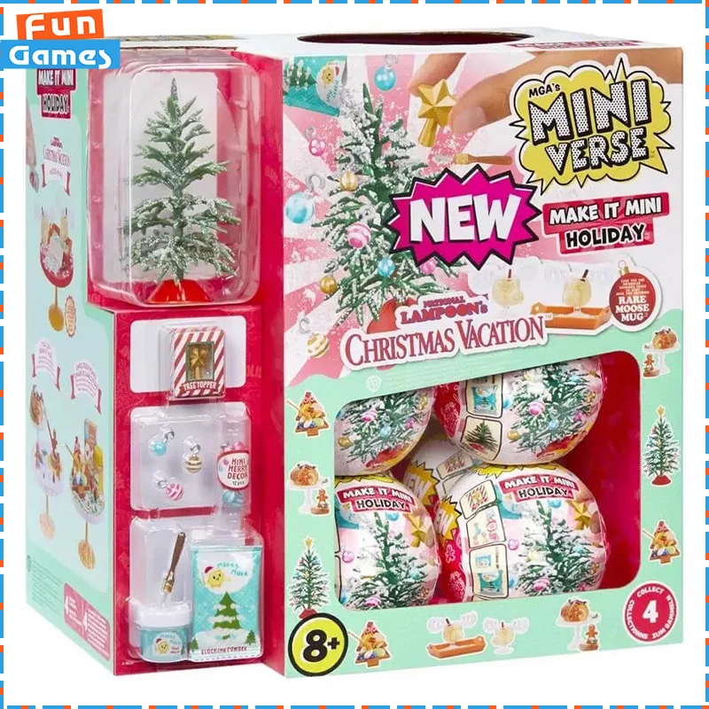 Мини фигурки Mga Miniverse Mystery Box Fugure Christmas Limited Series Make It
