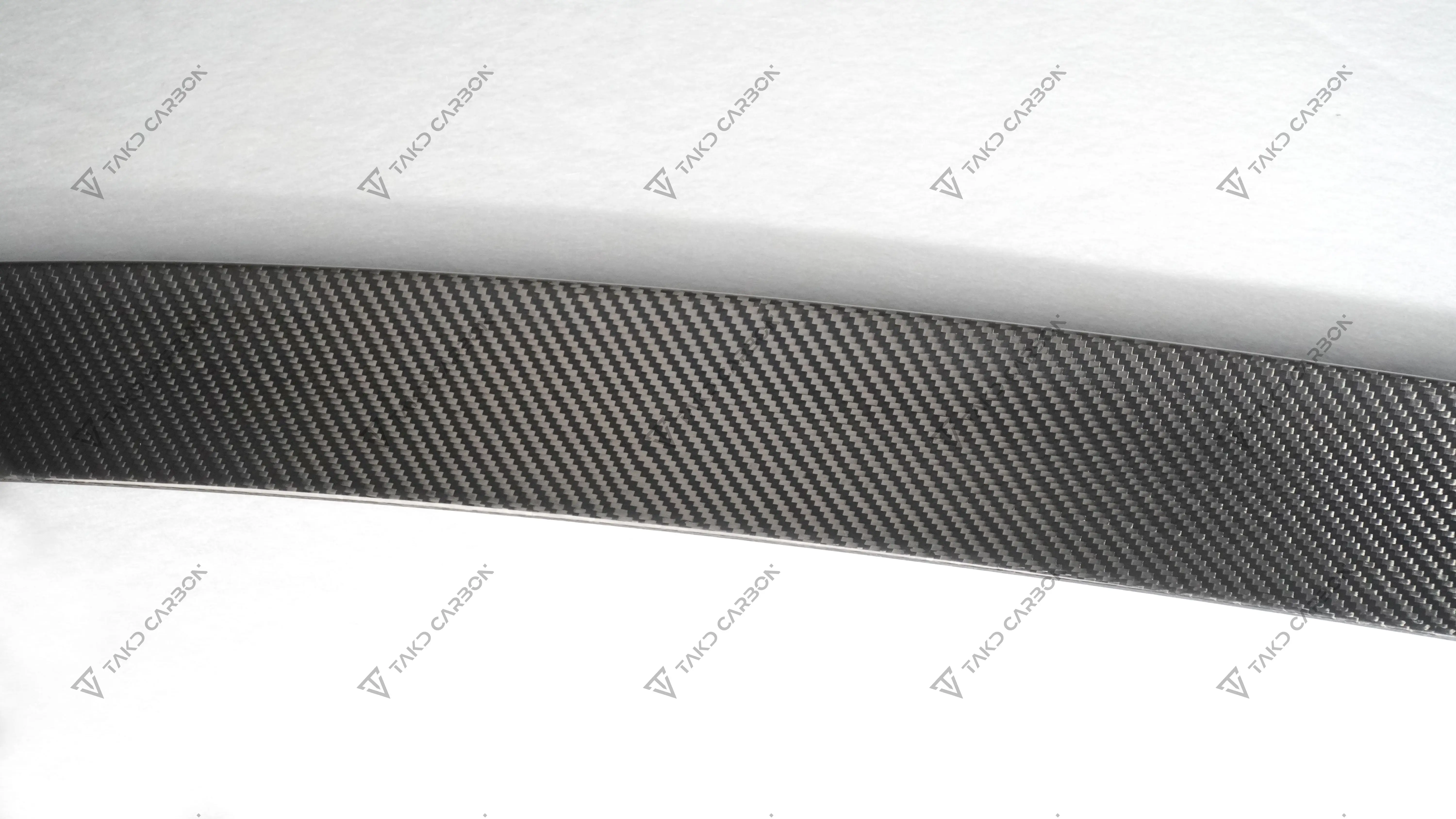 CS-стиль 3K саржевый всесухой задний спойлер из углеродного волокна универсальный