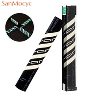 1pcs bicycle stickers mountain bike luminous chain protector frame sticker warning stickers for night riding cycling accessories
